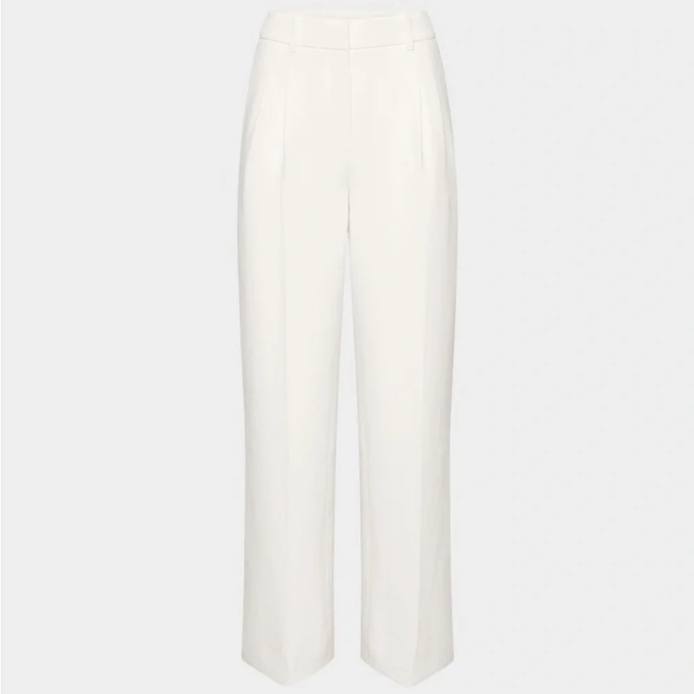 Aritzia The Effortless Pant™ - Crepette™ in Light Birch SZ 10 - Picture 5 of 10